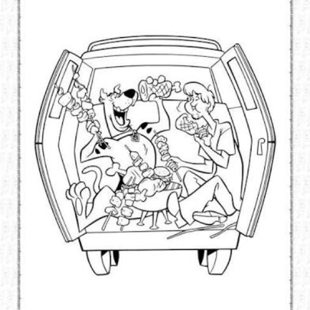 Scooby-Doo Coloring Page